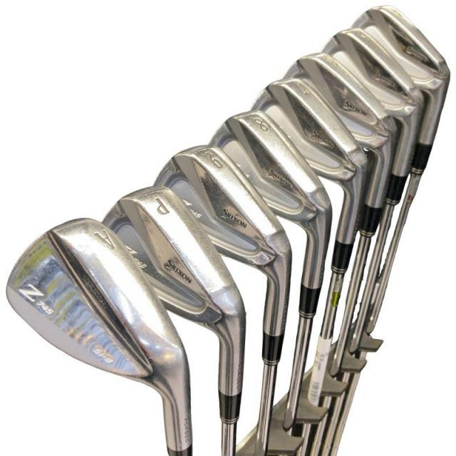 【中古】 ダンロップ SRIXON Z745 8S アイアンセット IR Dynamic Gold D.S.T (フレックスS) メンズ 男性用 右利き 右用 Cランク ゴルフクラブ