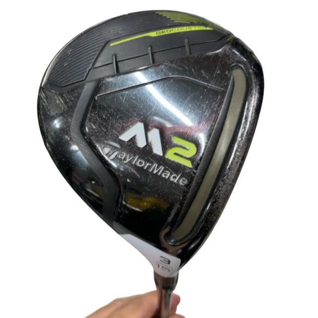 【中古】 テーラーメイド M2(2017) 3W フェアウェイウッド FW TM1-217(フェアウェイ) (フレックスSR) メンズ 男性用 右利き 右用 Dランク ゴルフクラブ