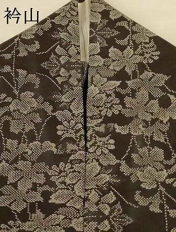 平和屋着物＊夏物　本場大島紬　夏大島　花間道　正絹　逸品　AABK2635jd