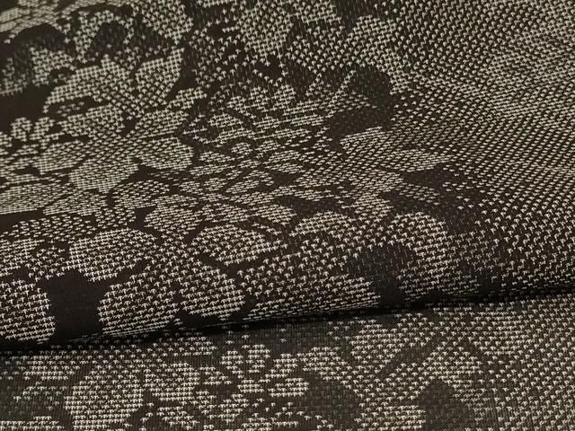 平和屋着物＊夏物　本場大島紬　夏大島　花間道　正絹　逸品　AABK2635jd