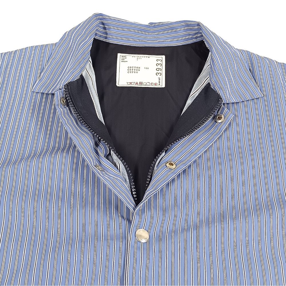 SACAI サカイ 品番 26-03993M Poplin Blouson ストライプ ブルゾン