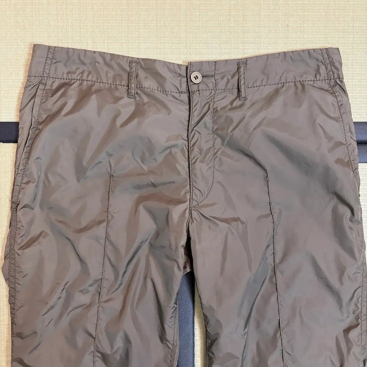 COMME des GARCONS ナイロン クロップド パンツ