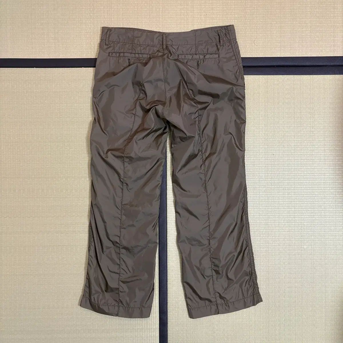 COMME des GARCONS ナイロン クロップド パンツ