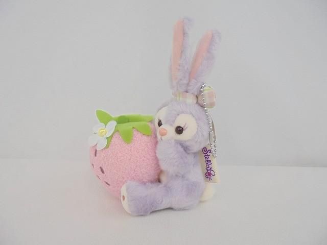 良品 ディズニー ステラルー タグ付き ぬいぐるみストラップ ハートフェルトストロベリーギフト