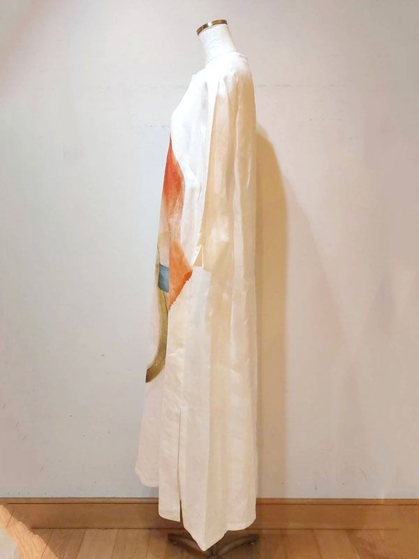 【未使用・新品】【公式正規取扱い】LUKSO by stefania carrera(ルクソ バイ ステファニアカレラ) リネン100％ ドレス ロング マキシ ワンピース サマードレス