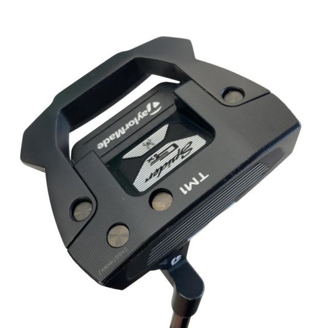 【中古】 テーラーメイド Spider GTx TRUSS BLACK TM1 34インチ パター PT スチール (フレックスその他) メンズ 男性用 右利き 右用 Cランク ゴルフクラブ