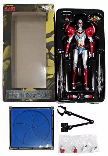 【中古】フィギュア テッカマン 限定カラー(シルバー×メタリックレッド) 「宇宙の騎士テッカマン」 タツノコヒーローズ ファイティングギア アクションフィギュア ユニオンクリエイティブオンライン＆ワンダーフェスティバル2016夏限定