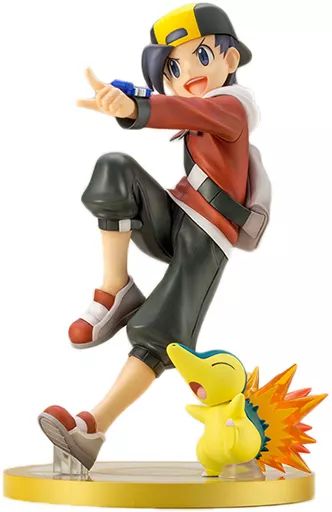 【中古】フィギュア ARTFX J ヒビキ with ヒノアラシ 「ポケットモンスター」 1/8 PVC製塗装済み完成品