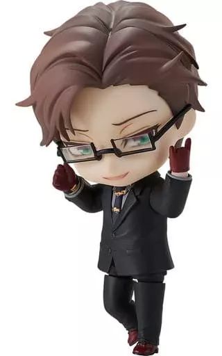 【中古】フィギュア [特典付き] ねんどろいど 入間銃兎 「ヒプノシスマイク -Division Rap Battle-」 アニメイト限定