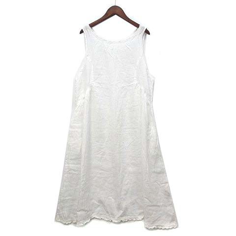 ネストローブ nest Robe リネン レース ノースリーブ ワンピース 