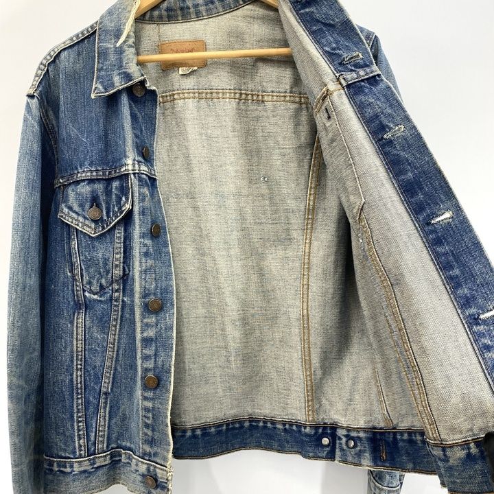 USA製 Levi's リーバイス 70505 デニム ジャケット Gジャン ボタン裏
