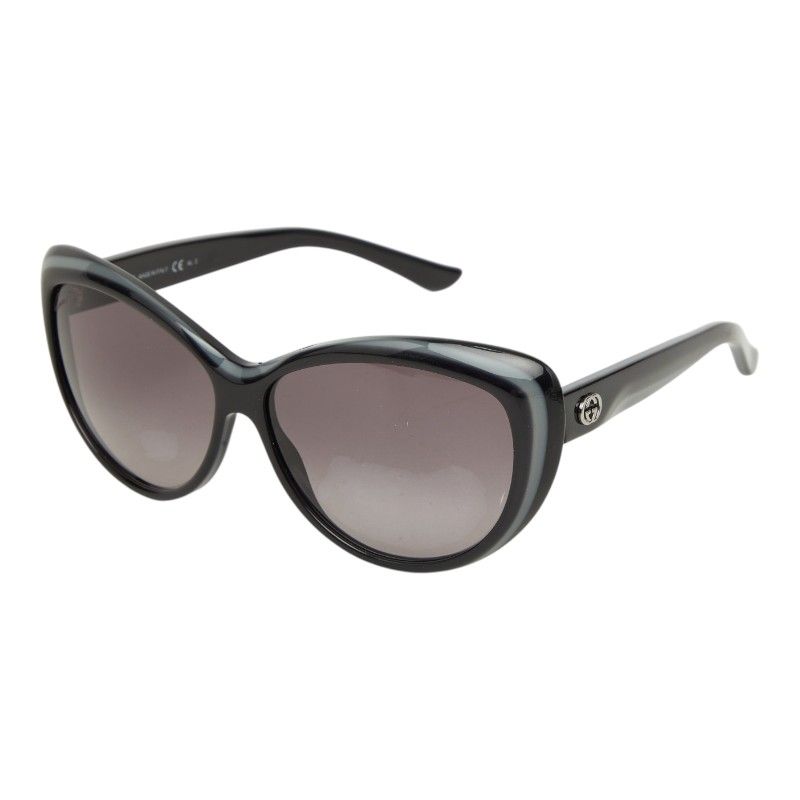 グッチ サングラス GG3510/S ブラック グレー プラスチック レディース GUCCI【1-0276412】