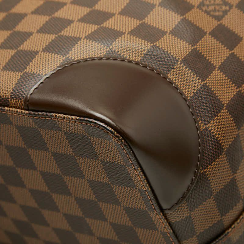 ルイ ヴィトン ダミエ ハムステッドGM トートバッグ ショルダーバッグ N51203 ブラウン PVC レザー レディース LOUIS VUITTON【228-77061】