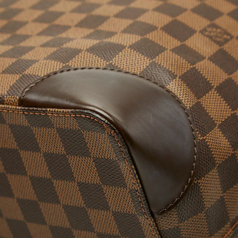 ルイ ヴィトン ダミエ ハムステッドGM トートバッグ ショルダーバッグ N51203 ブラウン PVC レザー レディース LOUIS VUITTON【228-77061】