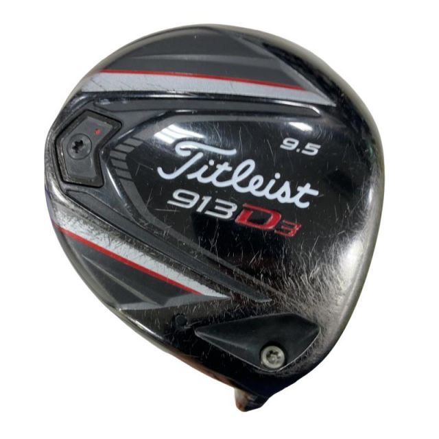 【中古】 タイトリスト 913 D3 9.5° ドライバー DR Tour AD MT-6 (フレックスS) メンズ 男性用 右利き 右用 Cランク ゴルフクラブ