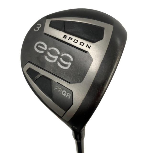 【中古】 プロギア egg(2019) 3W フェアウェイウッド FW eggオリジナルカーボン (フレックスSR) メンズ 男性用 右利き 右用 Cランク ゴルフクラブ