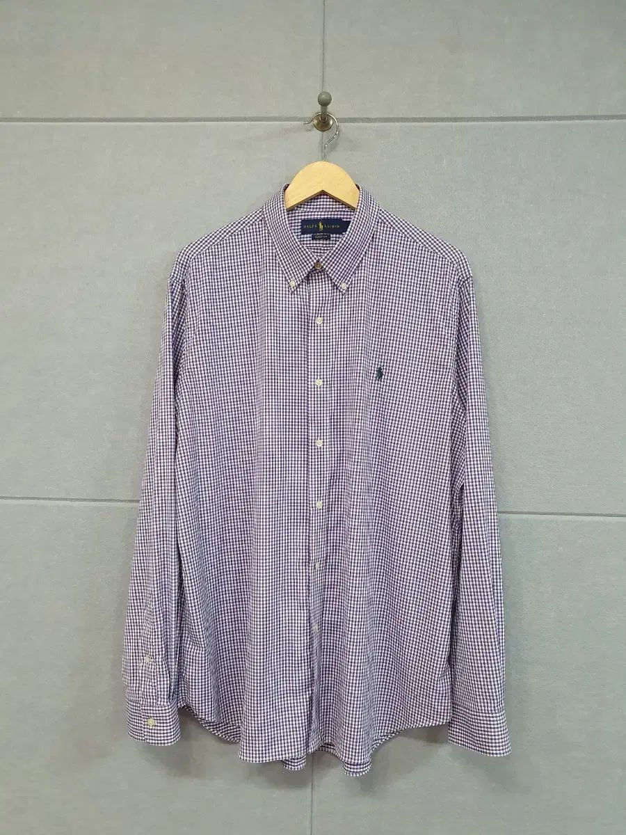 #ポロラルフローレン クラシックフィット CHECK シャツ XL