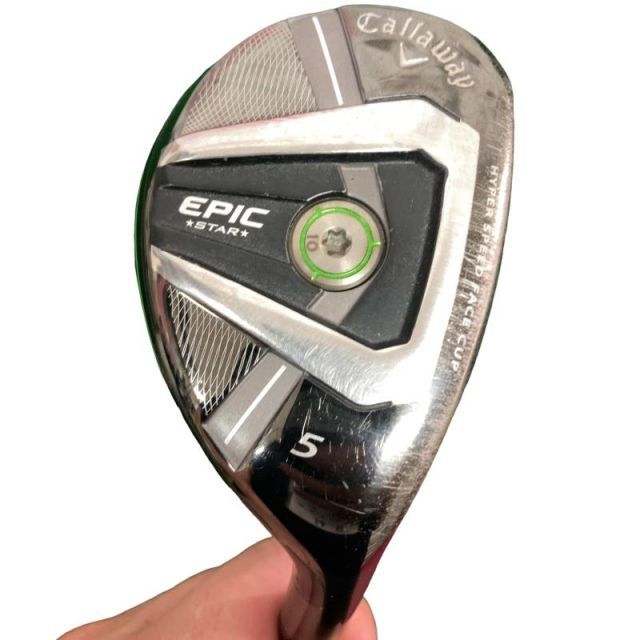 【中古】 キャロウェイ EPIC STAR U5 ユーティリティ UT NS PRO ZELOS 7 HYBRID (フレックスS) メンズ 男性用 右利き 右用 Cランク ゴルフクラブ