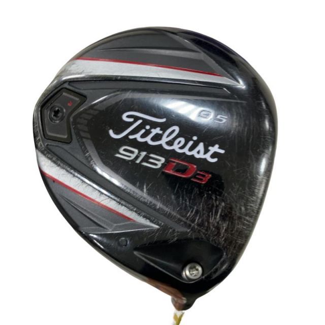 【中古】 タイトリスト 913 D3 9.5° ドライバー DR Tour AD MT-6 (フレックスS) メンズ 男性用 右利き 右用 Cランク ゴルフクラブ