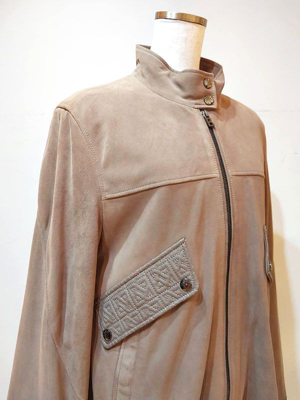 【未使用・新品】【公式正規取扱い】BOGNER(ボグナー) レザーブルゾン ブルゾン ヌバック スエード ラグジュアリー 上質素材
