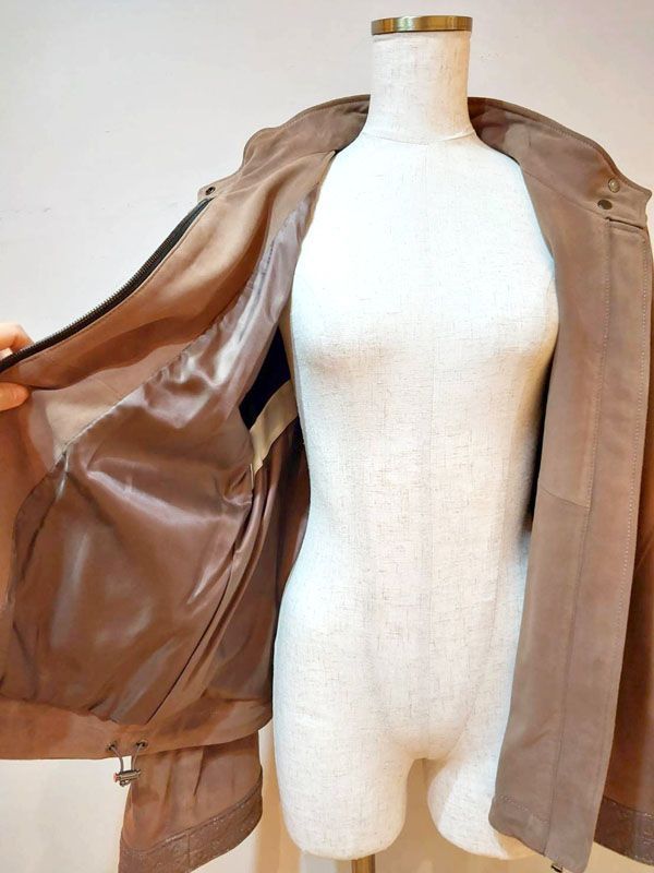 【未使用・新品】【公式正規取扱い】BOGNER(ボグナー) レザーブルゾン ブルゾン ヌバック スエード ラグジュアリー 上質素材