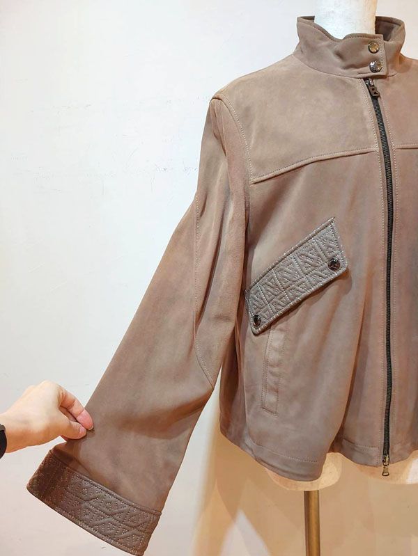 【未使用・新品】【公式正規取扱い】BOGNER(ボグナー) レザーブルゾン ブルゾン ヌバック スエード ラグジュアリー 上質素材