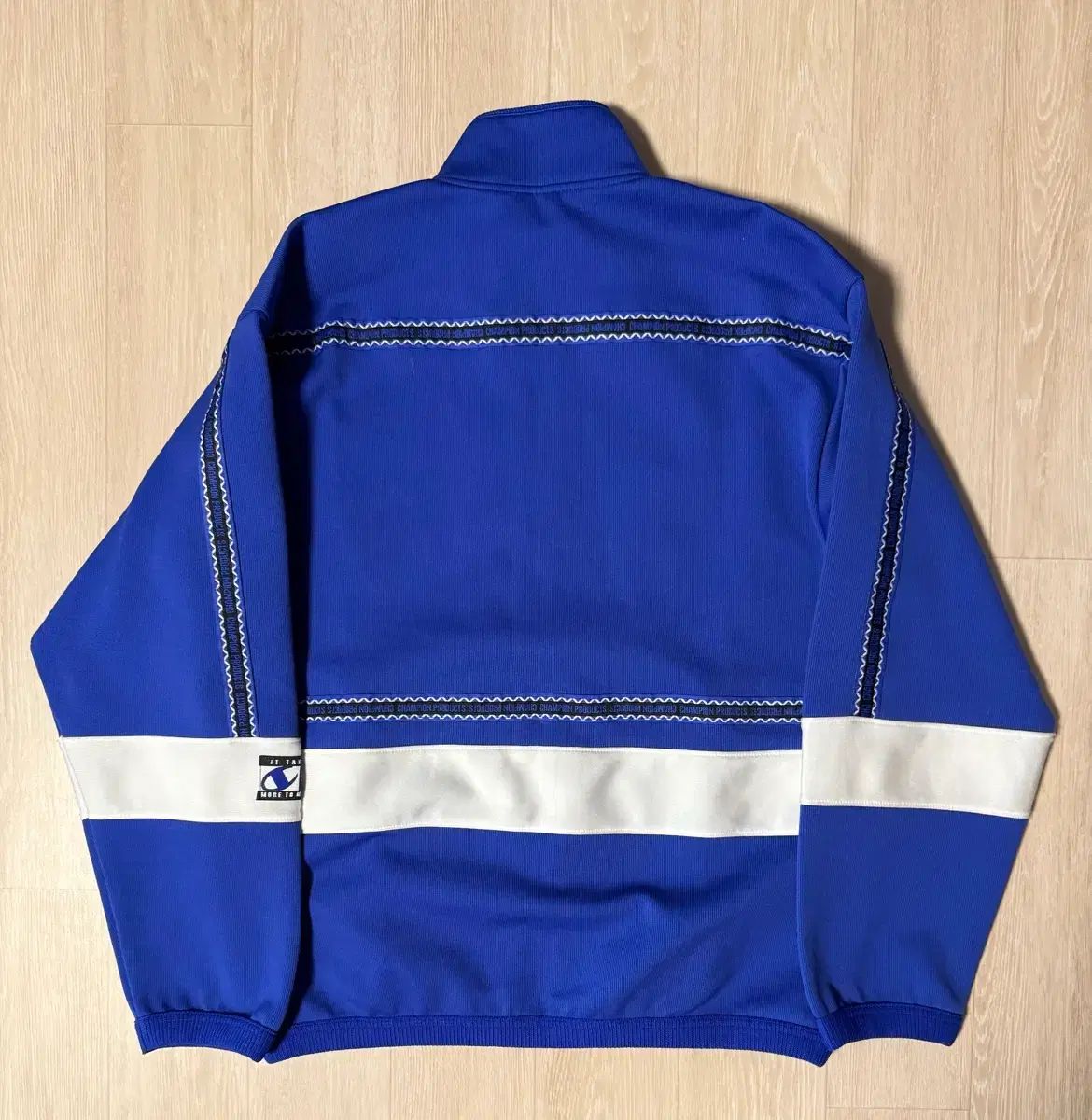 Champion ヴィンテージ トラックジャージ+トラックパンツ セットアップ ブルー M