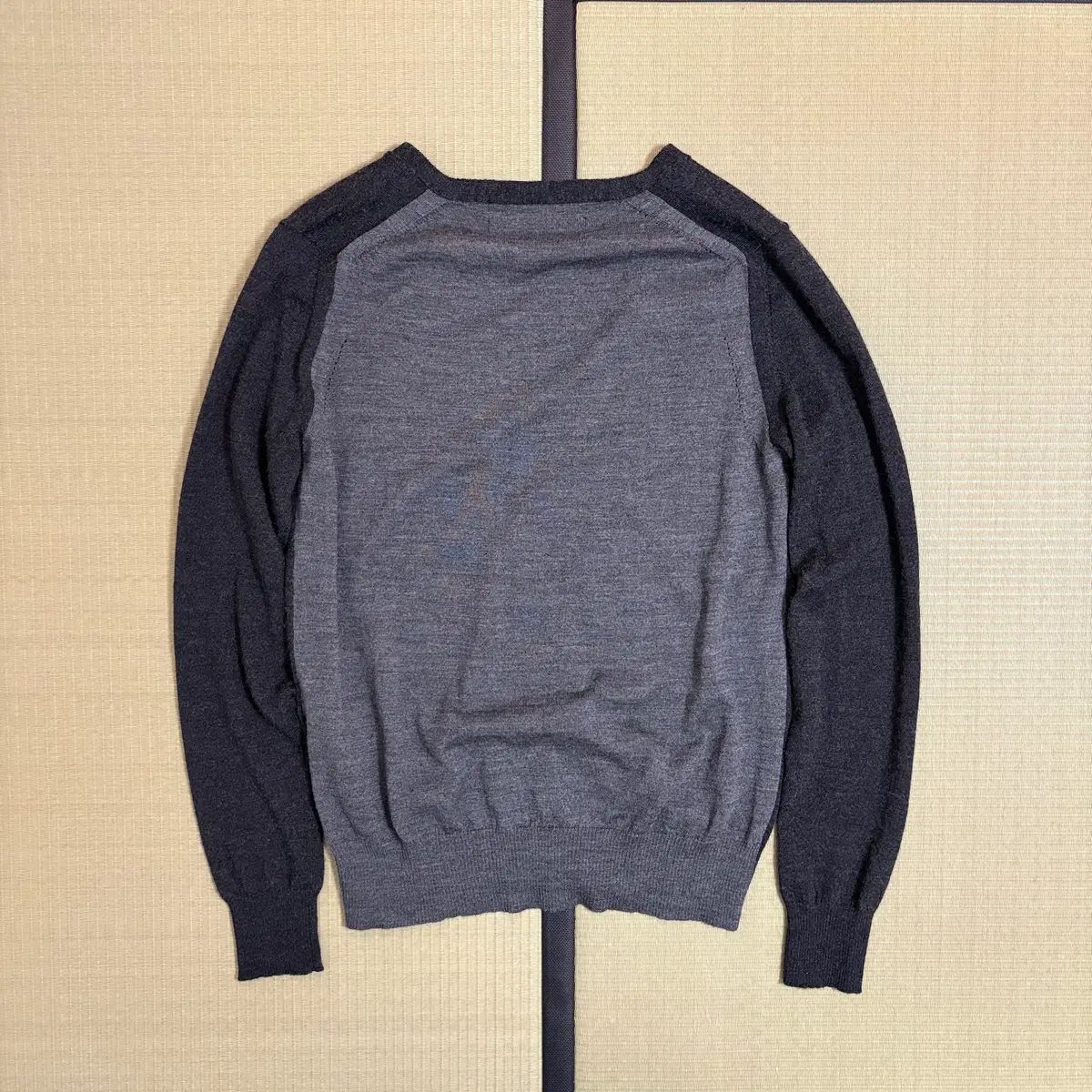 COMME des GARCONS バイカラー カーディガン