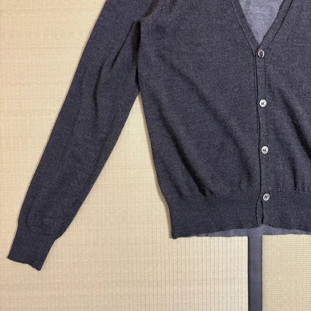 COMME des GARCONS バイカラー カーディガン