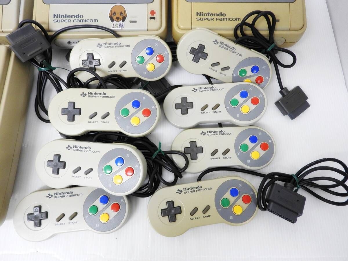 Nintendo 任天堂 スーパーファミコン SFC 本体 10台 ジャンク