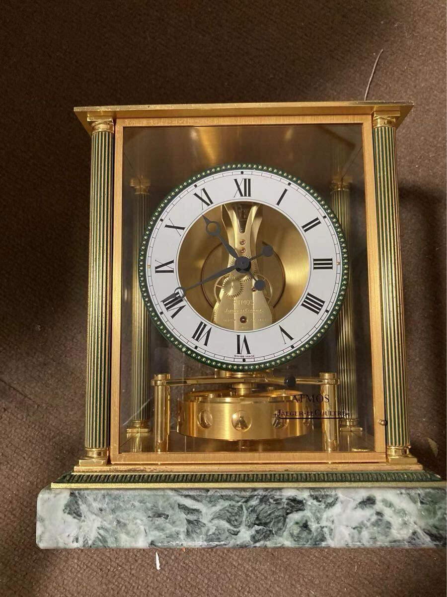 JAEGER LECOULTRE ATMOS ジャガールクルト アトモス 置時計 永久時計 アンティーク ヴィンテージ　中古希少品　現状扱い