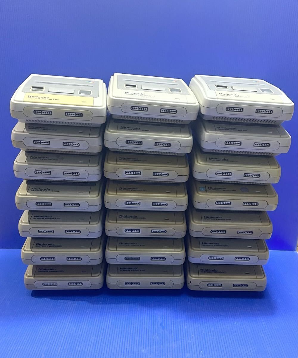 ゲーム 30台 Nintendo スーパーファミコン SHVC-001 本体未確認 任天堂