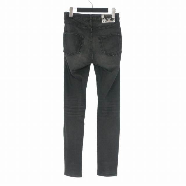 ゴールデングース GOLDEN GOOSE スキニーデニムパンツ ジーンズ 25 ブラック 黒 G31WP063.A5