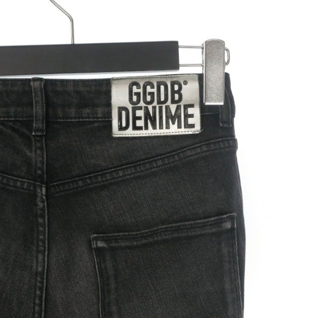 ゴールデングース GOLDEN GOOSE スキニーデニムパンツ ジーンズ 25 ブラック 黒 G31WP063.A5