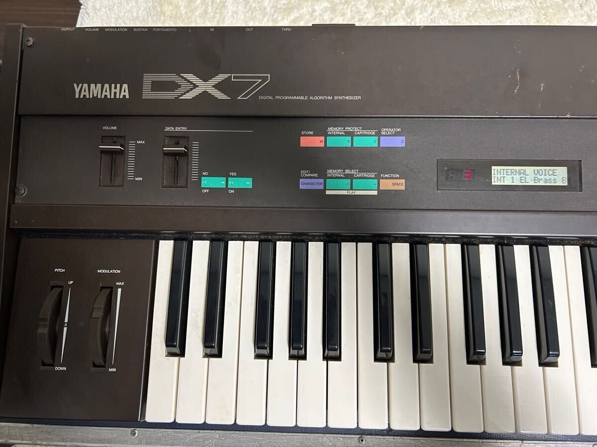 通電 音出し確認済】 YAMAHA ヤマハ DX7 シンセサイザー キーボード