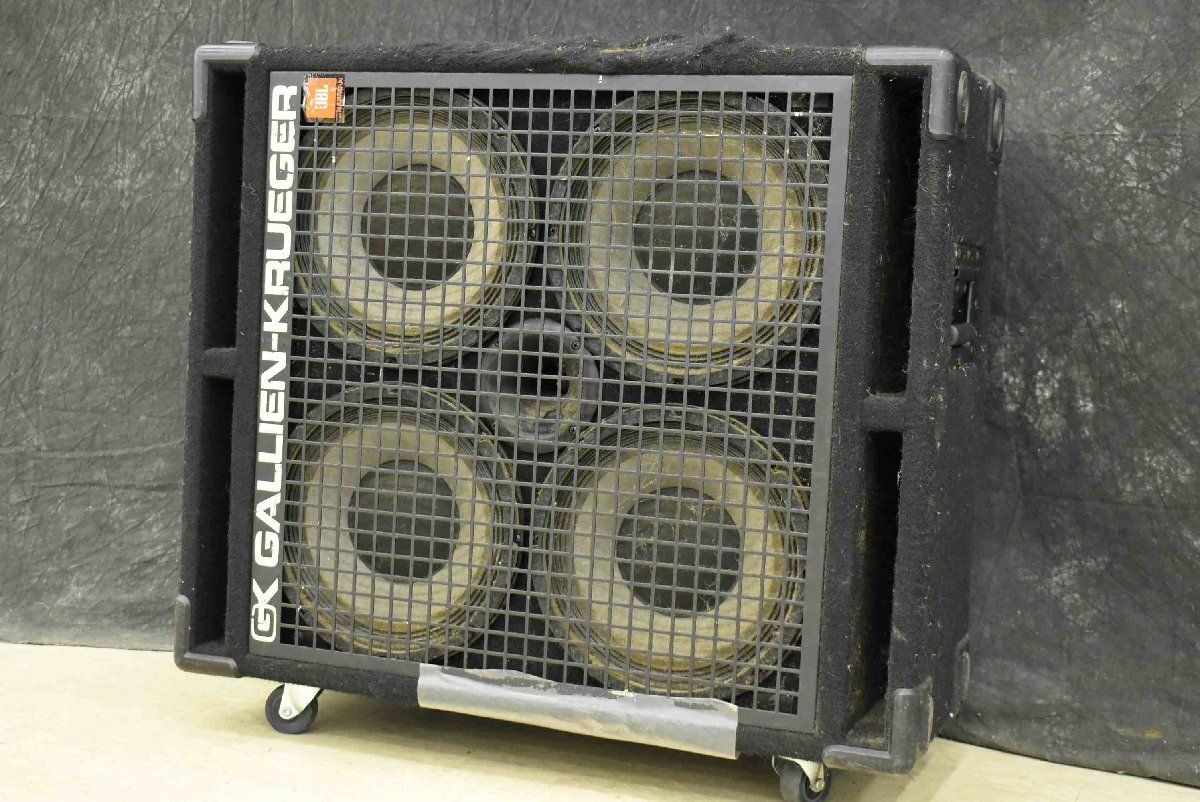 F☆GALLIEN-KRUEGER ギャリエンクルーガー スピーカーキャビネット 410RBH ☆ジャンク品☆