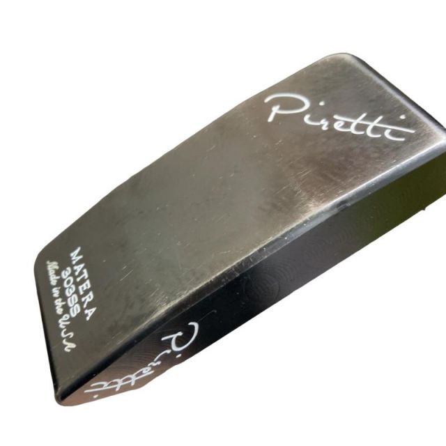 【中古】 Piretti Piretti MIDNIGHT BLACK MATERA TF 34インチ パター PT スチール (フレックスその他) メンズ 男性用 右利き 右用 Cランク ゴルフクラブ