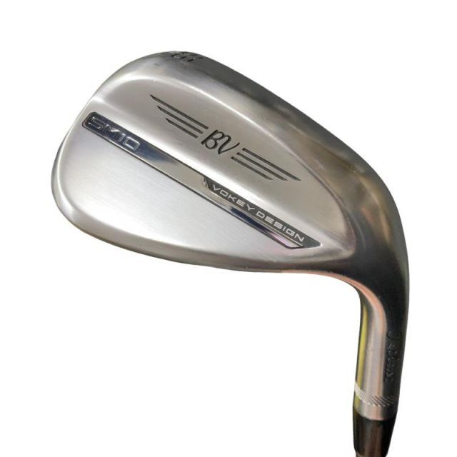【中古】 タイトリスト VOKEY SPIN MILLED SM10 ツアークロム 56°/10°S ウェッジ WG Dynamic Gold (フレックスS) メンズ 男性用 右利き 右用 Cランク ゴルフクラブ