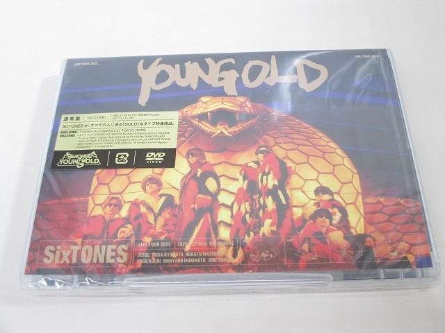 未開封 SixTONES DVD LIVE TOUR 2025 YOUNG OLD 通常盤 - メルカリ