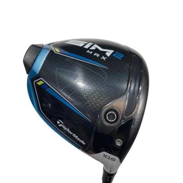 【中古】 テーラーメイド SIM2 MAX 10.5° ドライバー DR TENSEI BLUE TM50(SIM2 DR) (フレックスR) メンズ 男性用 右利き 右用 Cランク ゴルフクラブ