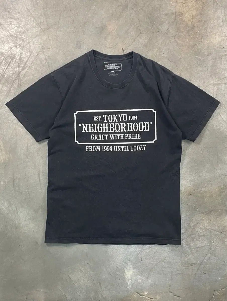 ネイバーフッド ボックスロゴ Tシャツ