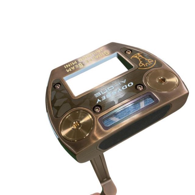 【中古】 オデッセイ Ai-ONE GIRAFFE-BEAM JAILBIRD MINI 34インチ パター PT STROKE LAB 90 スチール (フレックスその他) メンズ 男性用 右利き 右用 Cランク ゴルフクラブ