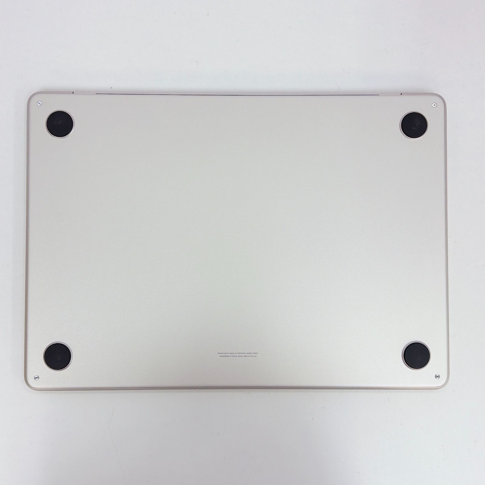 美品】MacBook Air M2 16GB 512GB スターライト - メルカリ