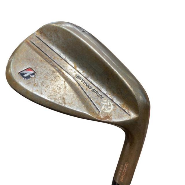 【中古】 ブリヂストン BRIDGESTONE BITING SPIN ノーメッキ 50°/10°F ウェッジ WG NS PRO MODUS3 TOUR105 (フレックスS) メンズ 男性用 右利き 右用 Cランク ゴルフクラブ