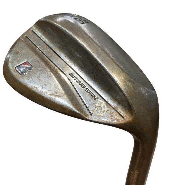 【中古】 ブリヂストン BRIDGESTONE BITING SPIN ノーメッキ 56°/10°A ウェッジ WG NS PRO MODUS3 TOUR105 (フレックスS) メンズ 男性用 右利き 右用 Cランク ゴルフクラブ