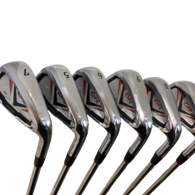 【中古】 ブリヂストン TOURSTAGE X-BLADE GR(2010) 6S アイアンセット IR GS 85 (フレックスR) メンズ 男性用 右利き 右用 Cランク ゴルフクラブ