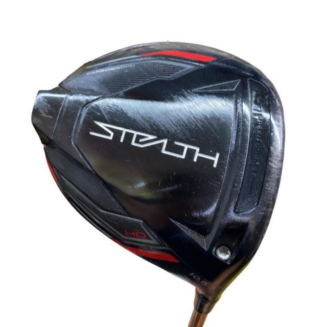 【中古】 テーラーメイド STEALTH HD 10.5° ドライバー DR リシャフト (フレックスその他) メンズ 男性用 右利き 右用 Cランク ゴルフクラブ