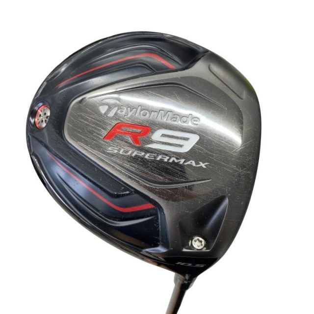 【中古】 テーラーメイド R9 SUPER MAX 10.5° ドライバー DR Motore SUPERMAX 50(ドライバー) (フレックスS) メンズ 男性用 右利き 右用 Cランク ゴルフクラブ
