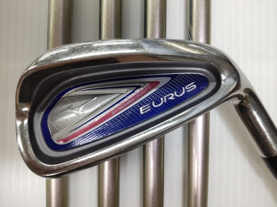 ミズノ　EURUS 2020 レディス　EXSAR (EURUS 2020)　Lフレックス　アイアンセット　中古　ゴルフドゥ！河口湖インター店【最短即日発送】