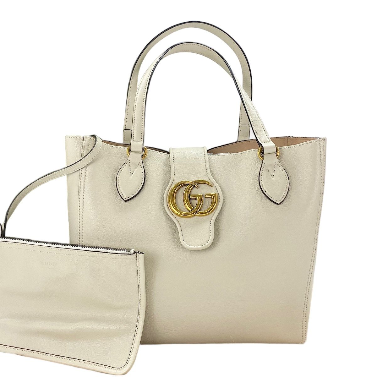 GUCCI グッチ トートバッグ GGマーモント 【中古】